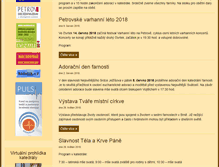 Tablet Screenshot of katedrala-petrov.cz